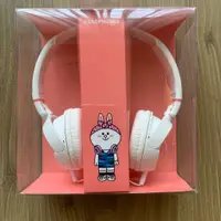 在飛比找蝦皮購物優惠-【全新現貨】LINE FRIENDS 頭戴式耳機(兔兔)