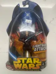 Star Wars Revenge of the Sith Anakin Skywalker Lightsaber Attack #02 Action