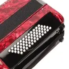 62 Keys Accordion 60 Bass Button Accordion Kids Educational Musical Instrume QUA