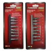 1/4 In. Drive SAE/Metric Hex Bit Socket Set 16-Piece Ratchet Standard Tools New