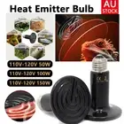 50-150W Ceramic Heat Emitter Brooder Infrared Lamp Bulb Reptile Pet Grow Heater