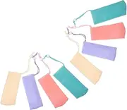 ELAYARD 8Pcs Mesh Soap Pouches for Shower Soap Foaming Bags for Handmade Soap Body Wash Facial Cleansers Soft with Lanyard for