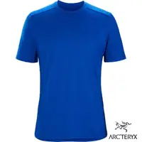 在飛比找momo購物網優惠-【Arcteryx 始祖鳥】男 A2B 短袖 T恤(生命藍)