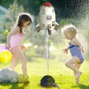 Air Rocket Toys Kids Outdoor Water Pressure Lift Sprinkler Rocket Launcher M6W5
