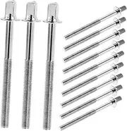 ERINGOGO 12pcs Drum Tension Rods for Percussion Instruments and Easy to Install Replacement Parts for Jazz Drum Kits and Snare Repairs