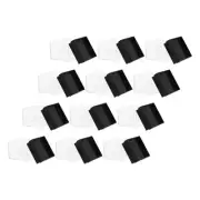 12pcs Cube Mineral Specimen Storage Cases Square Sample Displaying Boxes