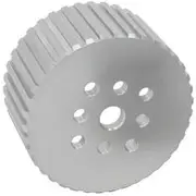 Aeroflow Gilmer Drive Water Pump Pulley - Silver Finish, AF59-3002W