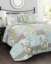 Lush Decor Roesser Quilt Set
