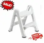 2-Tier Folding Step Stool Lightweight & Skid-Resistant