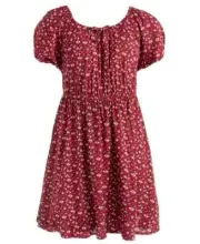 Epic Threads Mini Floral-Print Peasant Dress Big Girls S Chinese Apple Pullover