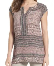 Nic + Zoe Summer Solstice Top Sz PS $138 NWT