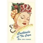 VINTAGE JOURNAL COCKTAILS AT THE COPA, LATIN BOMBSHELL, GRAPHICS
