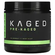 Kaged, PRE-KAGED, Pre-Workout, Berry Blast, 1.29 lb (584 g)