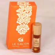 Vintage Le Galion Bourrasque 1/8 oz perfume rare!! mini