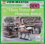 SEALED gaf View Master A175 Disneyland Main Street & Primeval World