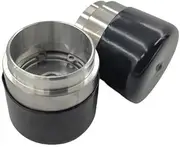 45mm Pair Trailer Bearing Buddies Bearing Protectors with Dust Caps Boat caravan Hub Stainless Steel 2pcs