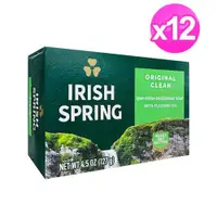 在飛比找ETMall東森購物網優惠-Irish Spring運動香皂113g/4oz x12顆