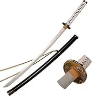 lkjad Wooden Sword Devil May Cry Katana, Game Original Texture Japanese Samurai Sword, Yamato Sword for Cosplay Collection 40 Inches