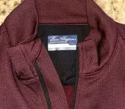 Ben Hogan Performance Men’s Burgundy 1/4 Zip Long Sleeve Golf Pullover M NWT
