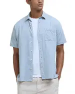 Barbour Nelson Tailored Fit Short Sleeve Button Down Shirt