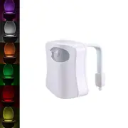 2pc LED Motion Activated Toilet Light Color Changing Bathroom Sensor Light