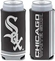 WinCraft MLB Chicago White Sox Slim Can Cooler, Team Colors, One Size