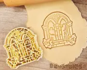 Window Flowers Family Old Bouquet Countryside Decoration Nature Cookie Cutter