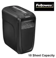 Fellowes 4606301 Powershred 60Cs Cross Cut Small Office 10 Sheets Capacity