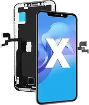 iPhone X LCD Display Replacement Screen 5.8'' Touch Screen Digitizer Repair Tool for iPhone X Frame Assembly (Not Comes with Repair Tools)