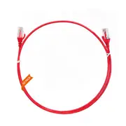 Cat 6 Ultra Thin Lszh Pack Of 50 Ethernet Network Cable Red