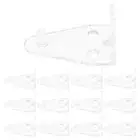 20 Pcs Door Blind Hold Down Brackets Plastic Hold Down Brackets Blinds