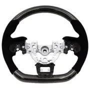 Blox Racing Carbon/Alcantara Steering Wheel For Subaru 22 - 24 WRX BXSW-50020-B