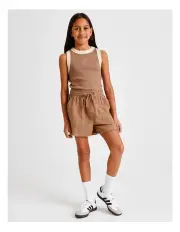 [Tilii] Essentials Linen Short in Brown
