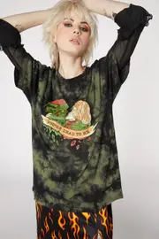 Tie Dye Zombie Lovers Tee