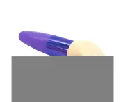 Makeup Sponge Foundation Sponge Blender Beauty Cosmetics Puff Sponge Makeup Brush Tool with Handle for Foundation Powder - Purple