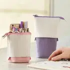 Large Capacity Pencil Bags Retractable Cosmetics Pouch Stationery Case Kid