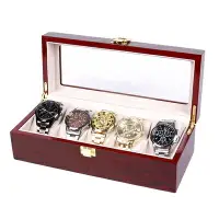 在飛比找樂天市場購物網優惠-手錶盒 烤油漆61020位手錶盒珠寶首飾盒收納展示包裝盒木盒