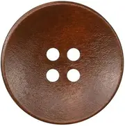 10pcs Bowl Wooden Button 25mm Sewing Accessories Jacket Cotton Linen Sweater Supplies DIY Crafts