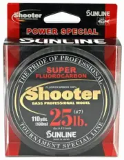 Sunline Shooter Power Special Clear Fluorocarbon Fishing Line 25# 110 YD
