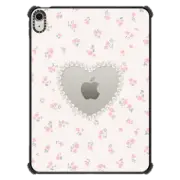 iPad Air 11-inch (M2/M3) iPad Impact Case Pearly Heart