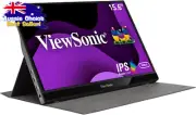VG1655 16" FHD 1080P IPS Portable Monitor, USB-C, Mini HDMI, Smart Cover,Speaker