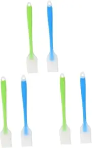 Toddmomy Sets Silicone Pastry Brush Holey Handle Easy to Clean for Baking Barbecue Pcs