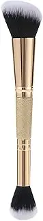 HIGHROCK Foundation Makeup Brush, Double Ended Makeup Brushes for Blending Liquid Powder, Foundation Concealer Blush Blush Professional Brush (GOLD)