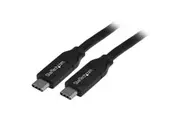 StarTech 4m 13ft USB C Cable w/ 5A Power Delivery - USB 2.0 Certified