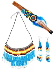 Native American Aztec 3 Piece Costume Accessory Set