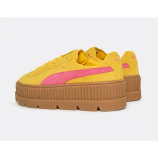 Puma W Cleated Creeper 黃 女鞋 厚底 增高 蕾哈娜 366268-03