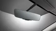NEW OEM NISSAN FRAMELESS AUTO-DIMMING REAR VIEW MIRROR WITH HOMELINK