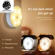 LED Motion Sensor USB Night Light Rechargeable Lamp for Closet Stairway Hallway