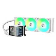 TRYX Panorama 360 ARGB Asetek 8th Gen V2 AIO Cooler (White) L-P360A-AS3M-G1W