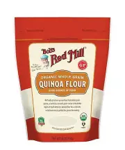 Bob's Red Mill Organic Quinoa Flour 18oz Pack of 4 - Non GMO Whole Grain Vega...